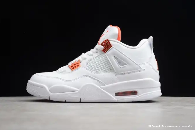 Official Maikesneakers Air Jordan Team 4 OrangeCT8527-118 0406